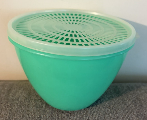 Vintage green tupperware - vintage,